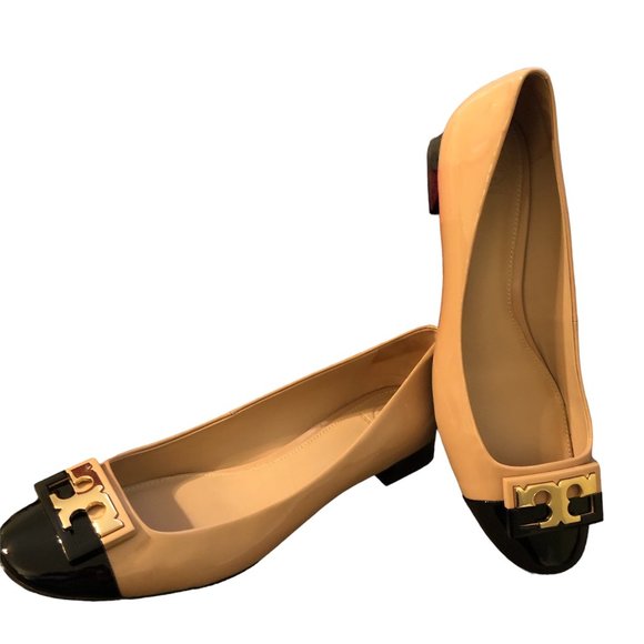 Tory Burch Shoes - Tory Burch Gigi Color Block Classic Patent!